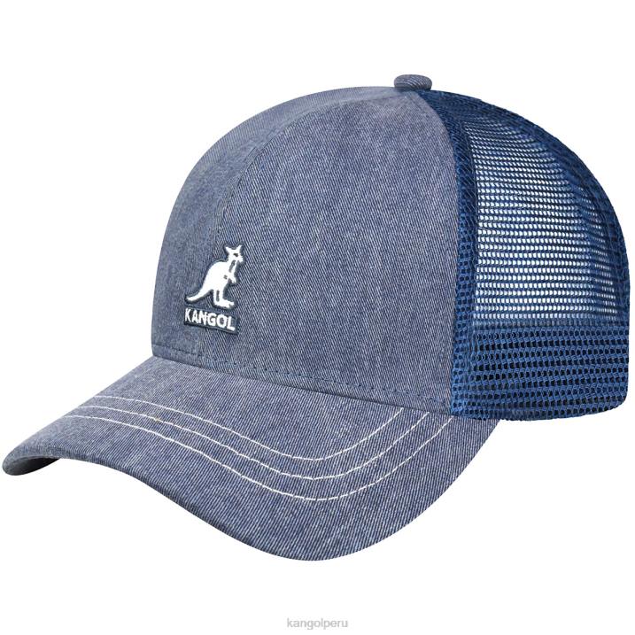 béisbol de malla de algodón desgastado unisexo Kangol accesorios Armada B4VR292