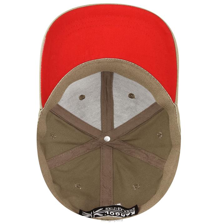 béisbol elástico unisexo Kangol accesorios gris pardo B4VR376