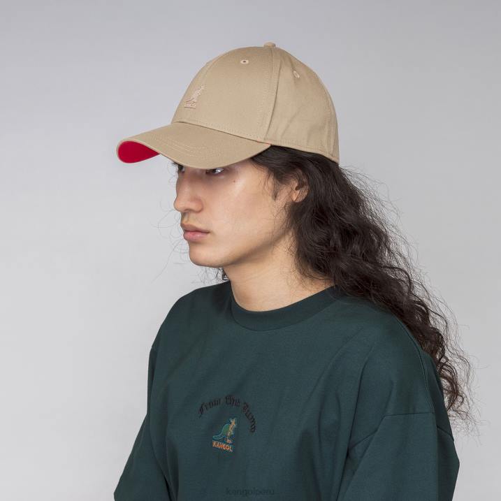 béisbol elástico unisexo Kangol accesorios gris pardo B4VR376