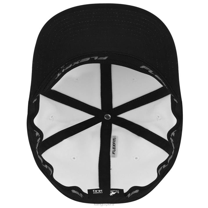 béisbol flexfit de lana 3d unisexo Kangol accesorios blanco negro B4VR301