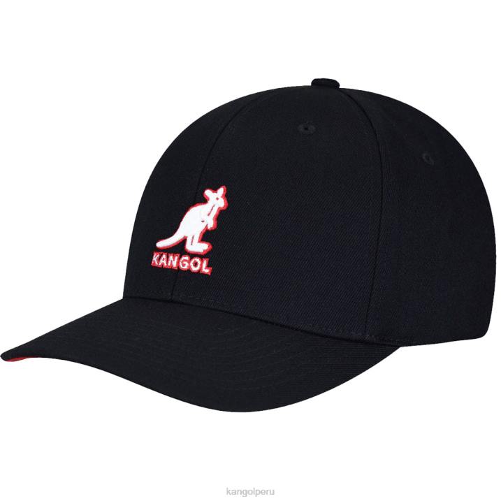 béisbol flexfit de lana 3d unisexo Kangol accesorios negro B4VR298