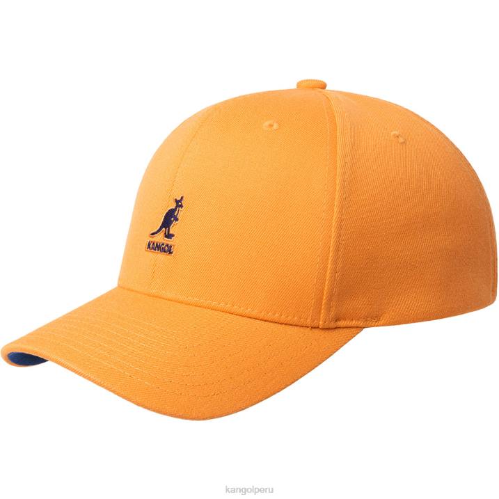 béisbol flexfit de lana unisexo Kangol accesorios albaricoque naranja B4VR330