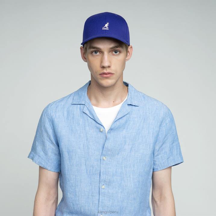 béisbol flexfit de lana unisexo Kangol accesorios azul real B4VR323