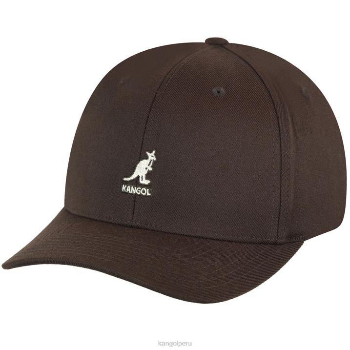 béisbol flexfit de lana unisexo Kangol accesorios marrón B4VR315