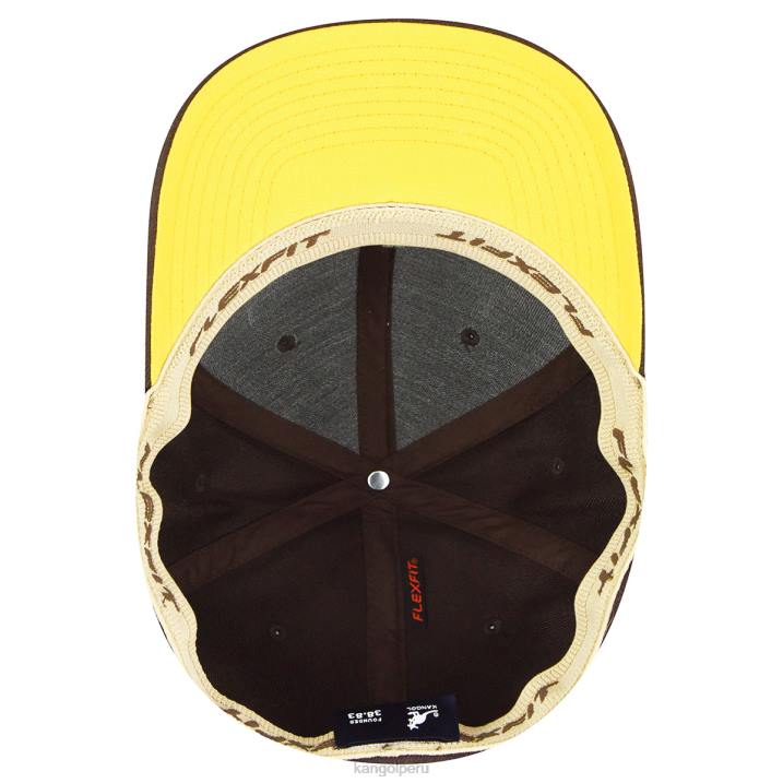 béisbol flexfit de lana unisexo Kangol accesorios marrón turba B4VR328