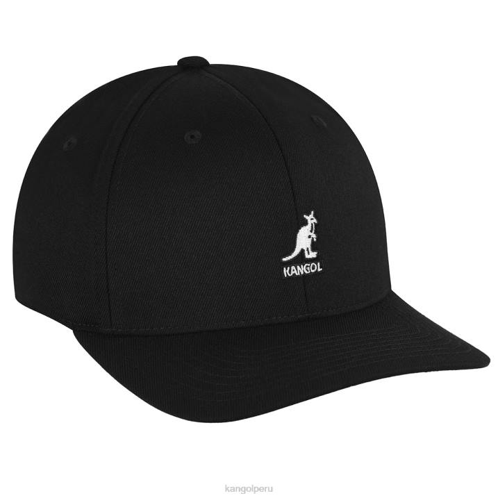 béisbol flexfit de lana unisexo Kangol accesorios negro B4VR314
