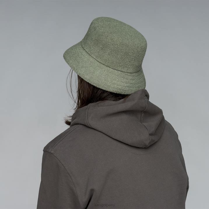 balde bermuda unisexo Kangol accesorios aceite verde B4VR624
