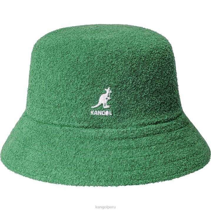 balde bermuda unisexo Kangol accesorios césped verde B4VR634