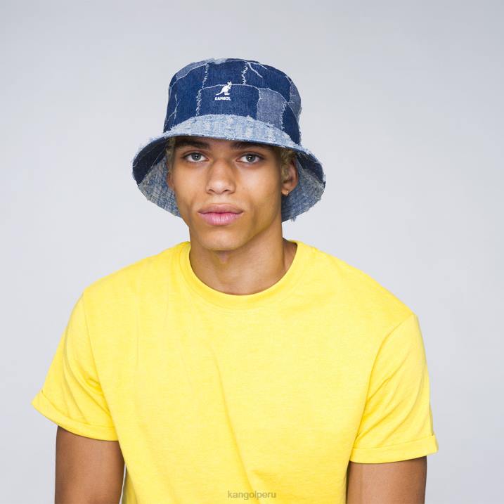 balde de puré de mezclilla unisexo Kangol accesorios azul marino B4VR503