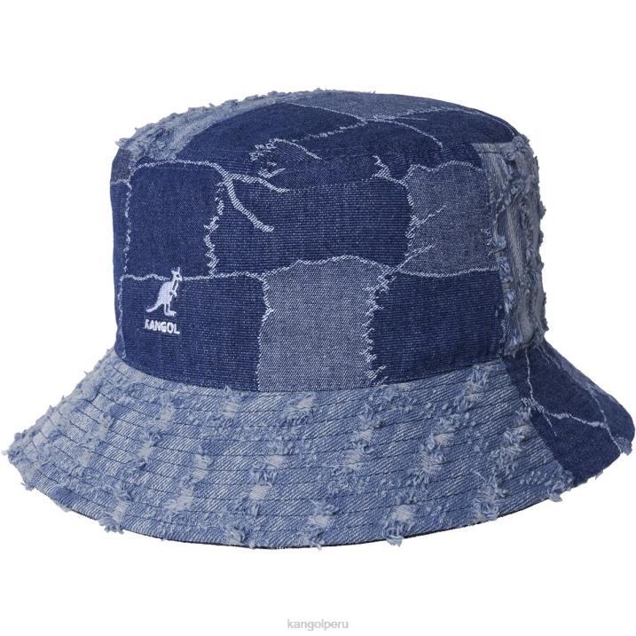 balde de puré de mezclilla unisexo Kangol accesorios azul marino B4VR503