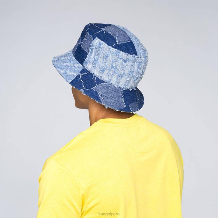 balde de puré de mezclilla unisexo Kangol accesorios azul marino B4VR503