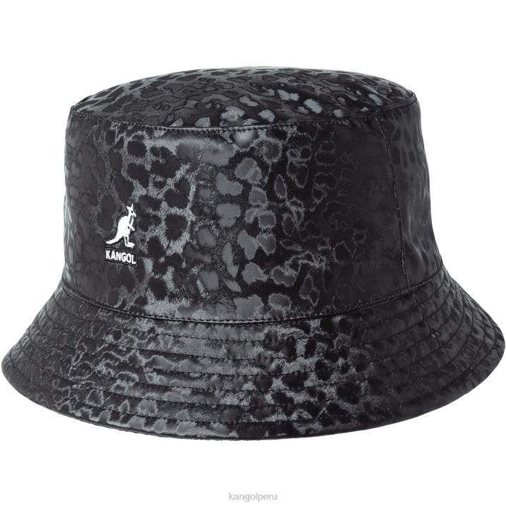 balde reversible con relieve unisexo Kangol accesorios carbón/negro B4VR675