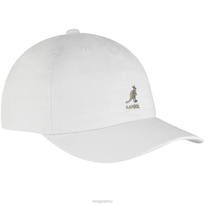 beisbol lavado unisexo Kangol accesorios blanco B4VR342