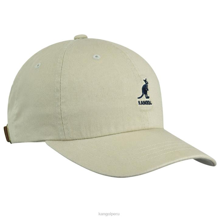 beisbol lavado unisexo Kangol accesorios caqui B4VR338