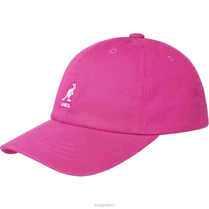 beisbol lavado unisexo Kangol accesorios rosa electrico B4VR346
