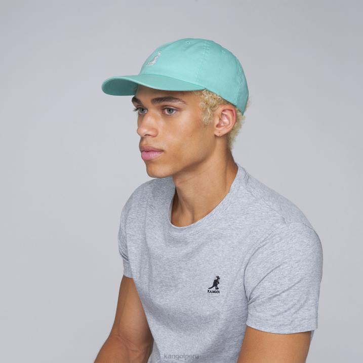beisbol lavado unisexo Kangol accesorios tinte azul B4VR343