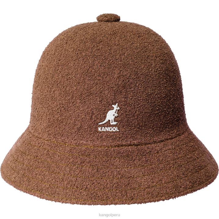 bermudas informales unisexo Kangol accesorios caoba B4VR600