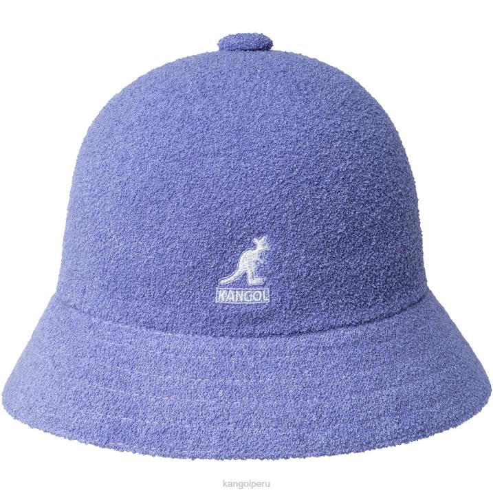bermudas informales unisexo Kangol accesorios lila helado B4VR610