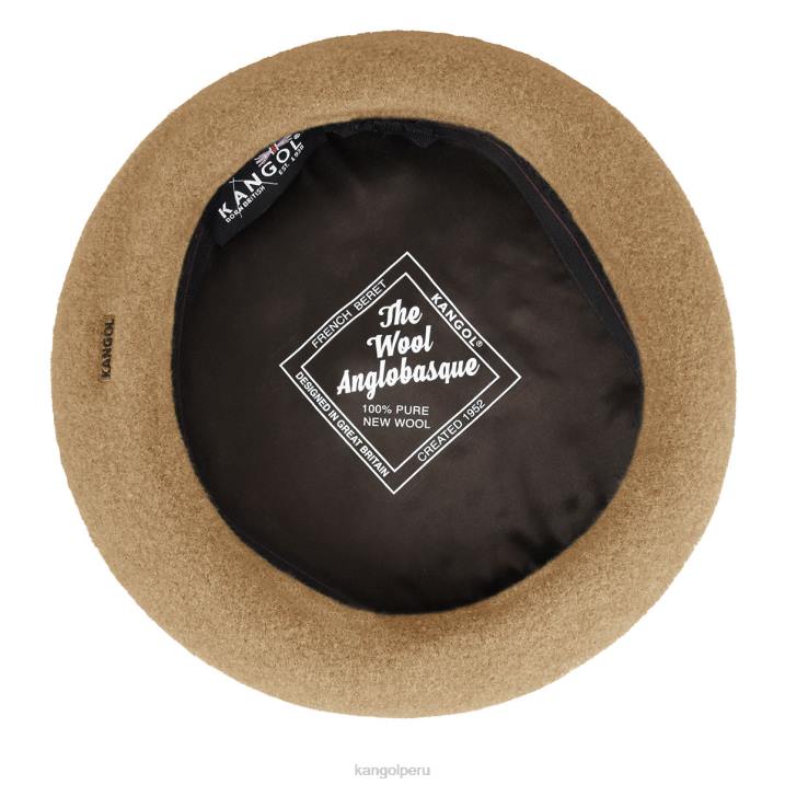boina anglovasca unisexo Kangol accesorios camello B4VR428