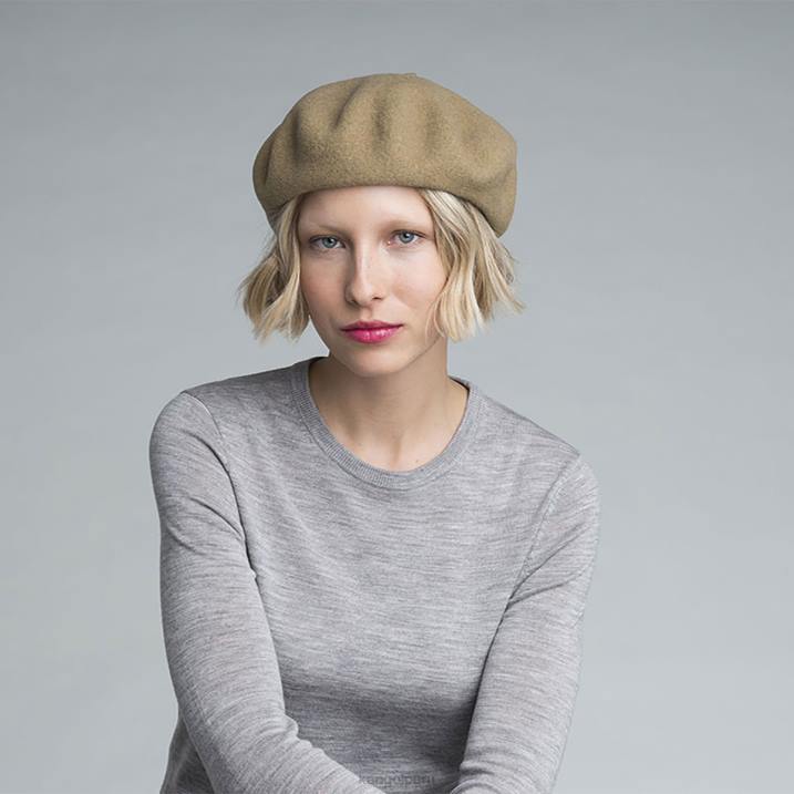 boina anglovasca unisexo Kangol accesorios camello B4VR428