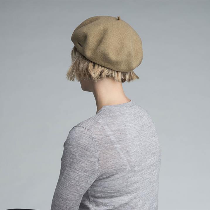 boina anglovasca unisexo Kangol accesorios camello B4VR428