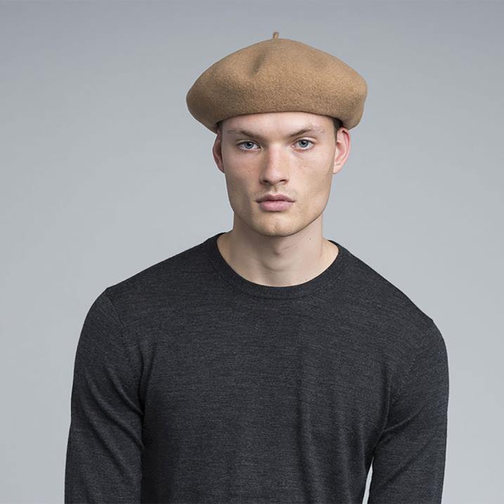 boina anglovasca unisexo Kangol accesorios camello B4VR428