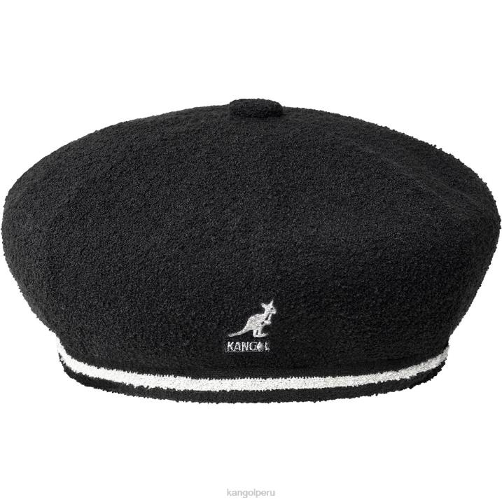 boina bermuda jax bicolor unisexo Kangol accesorios negro B4VR400