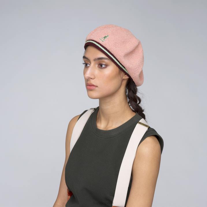 boina bermuda jax bicolor unisexo Kangol accesorios rosa polvorienta B4VR401