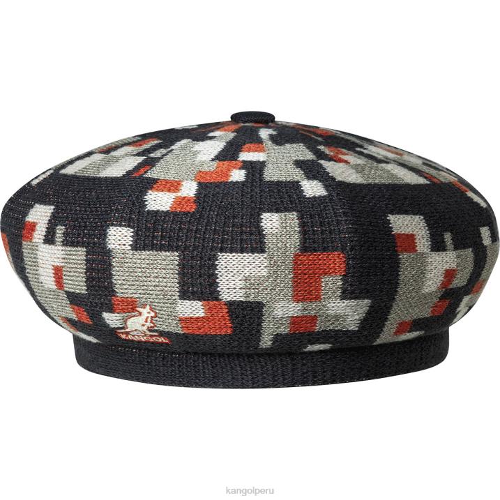 boina de cuadros pixelados unisexo Kangol accesorios muelles profundos/níquel B4VR398