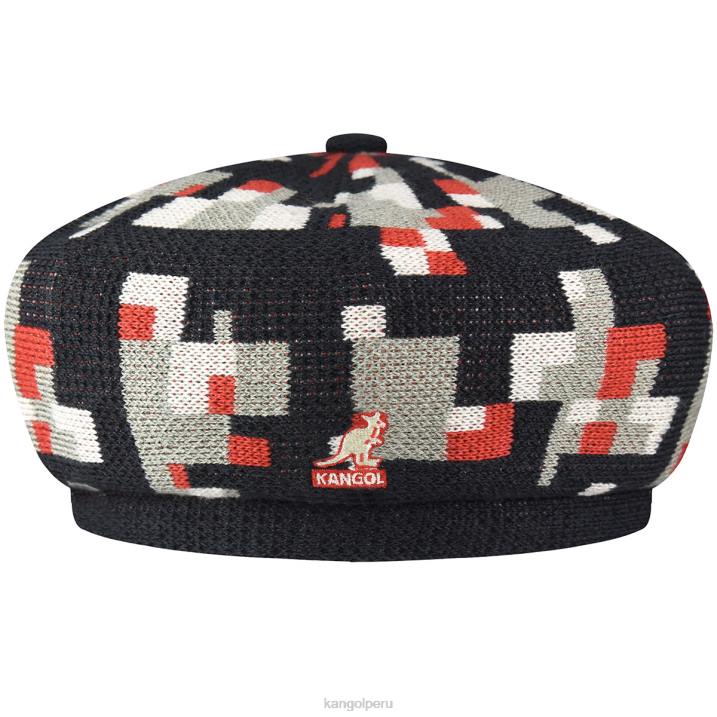 boina de cuadros pixelados unisexo Kangol accesorios muelles profundos/níquel B4VR398