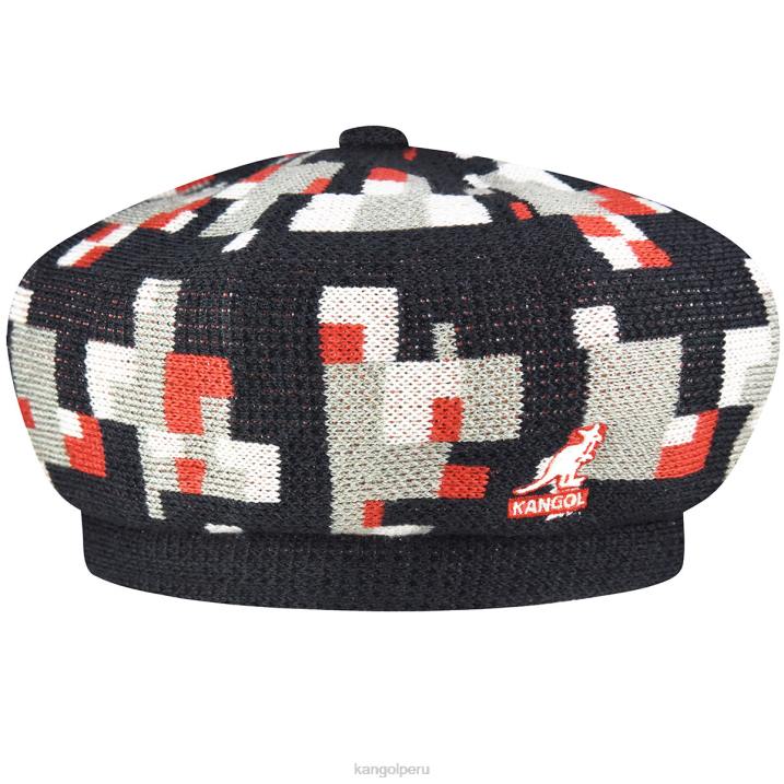 boina de cuadros pixelados unisexo Kangol accesorios muelles profundos/níquel B4VR398