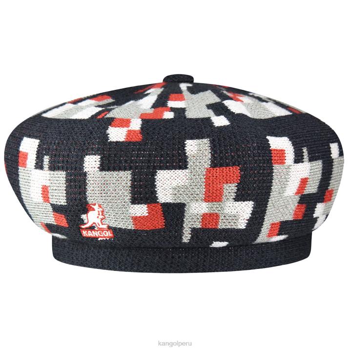 boina de cuadros pixelados unisexo Kangol accesorios muelles profundos/níquel B4VR398