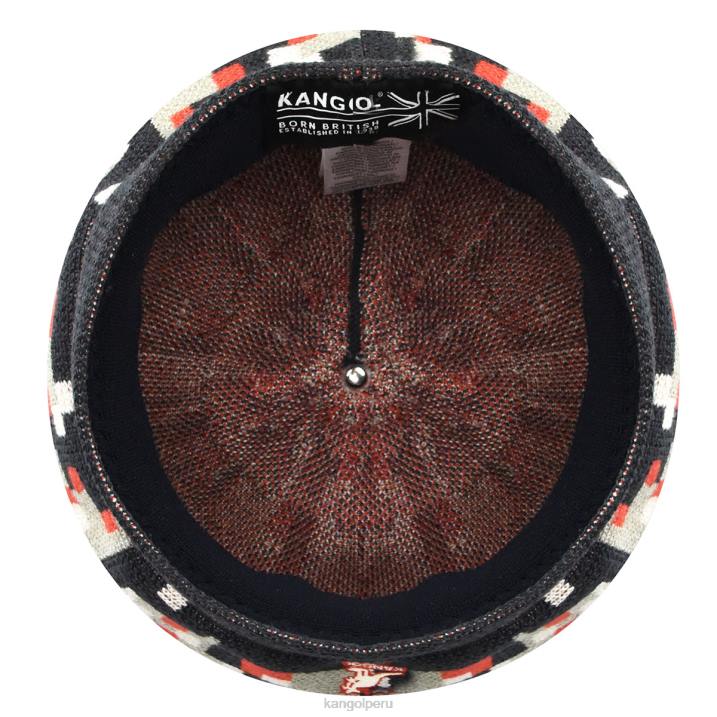 boina de cuadros pixelados unisexo Kangol accesorios muelles profundos/níquel B4VR398