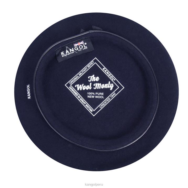 boina de lana monty unisexo Kangol accesorios azul oscuro B4VR431