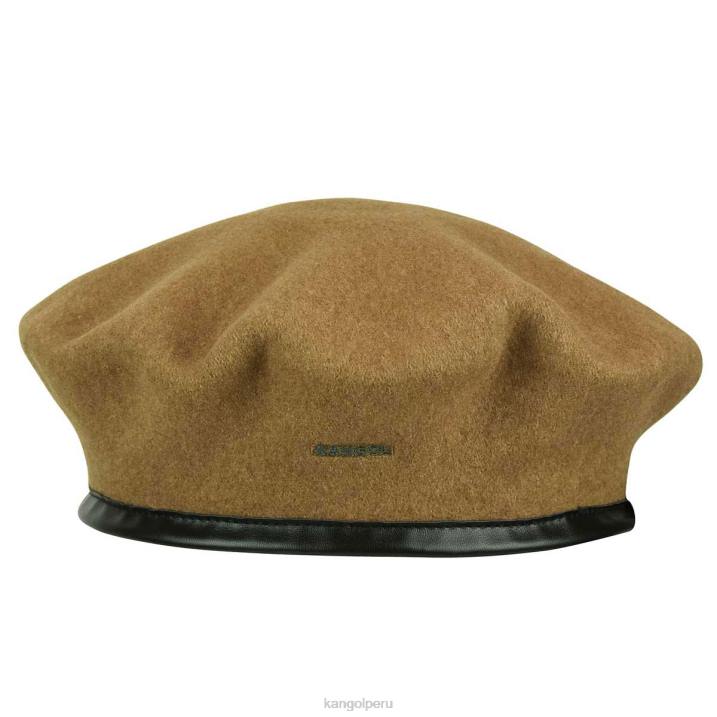 boina de lana monty unisexo Kangol accesorios madera B4VR433
