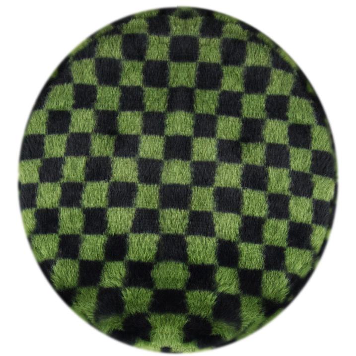 boina de piel sintética unisexo Kangol accesorios cheque de oliva B4VR409