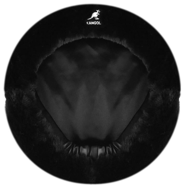 boina de piel sintética unisexo Kangol accesorios negro sólido B4VR403