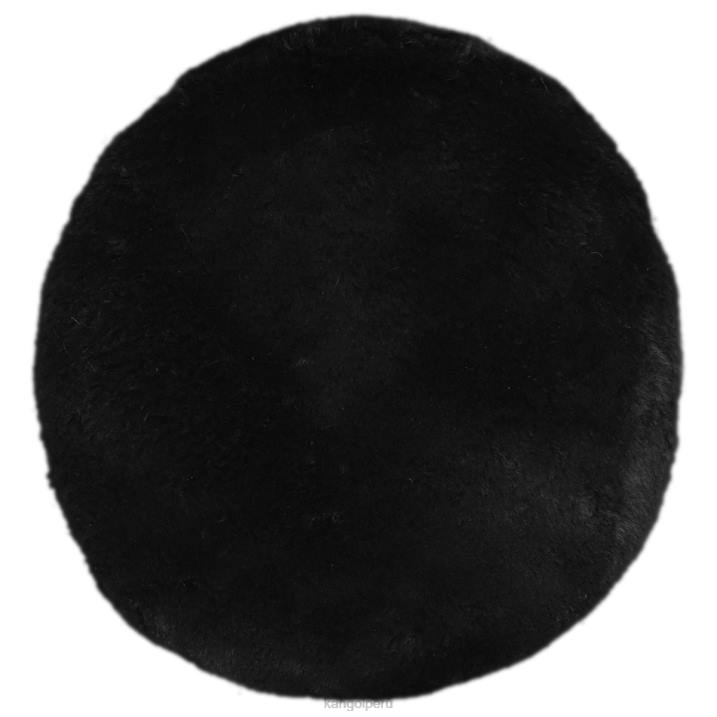 boina de piel sintética unisexo Kangol accesorios negro sólido B4VR403