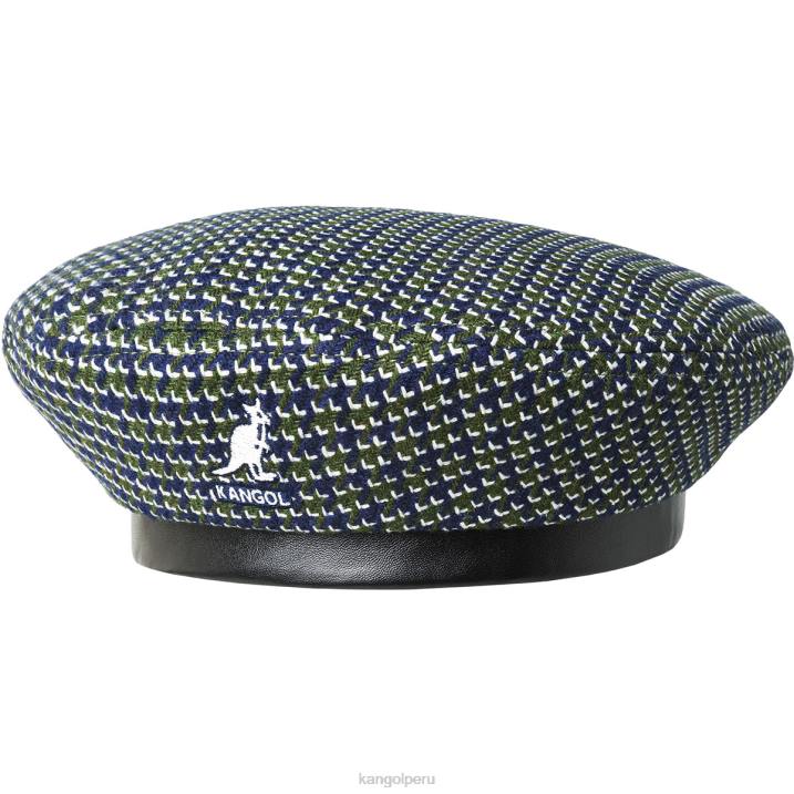 boina de rejilla de dientes unisexo Kangol accesorios bosque/marina B4VR426