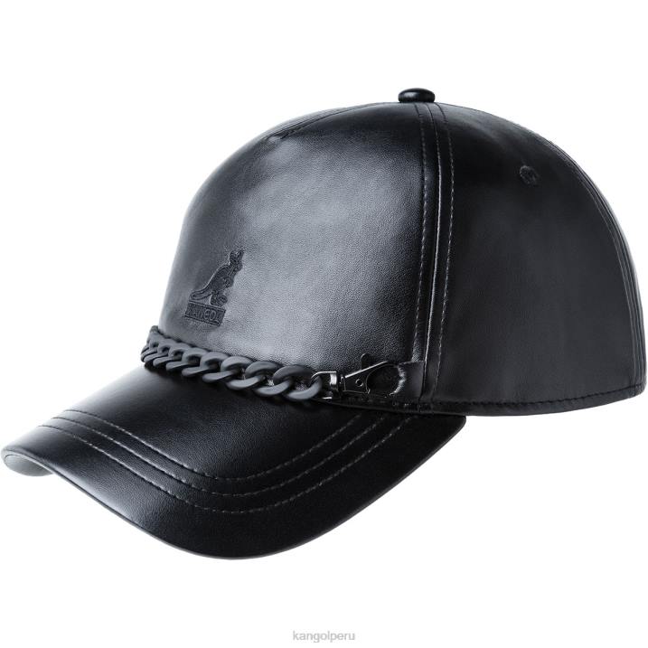 cadena de piel sintética de béisbol unisexo Kangol accesorios negro B4VR290