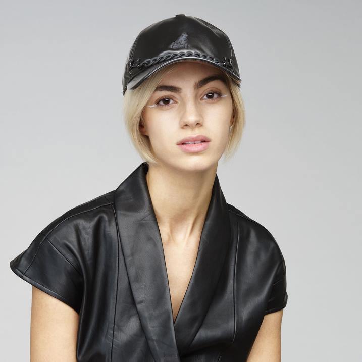 cadena de piel sintética de béisbol unisexo Kangol accesorios negro B4VR290