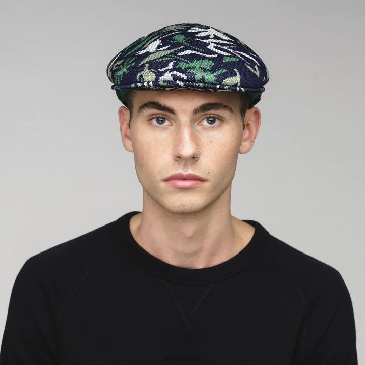 calle floral 504 unisexo Kangol accesorios floral azul marino B4VR13