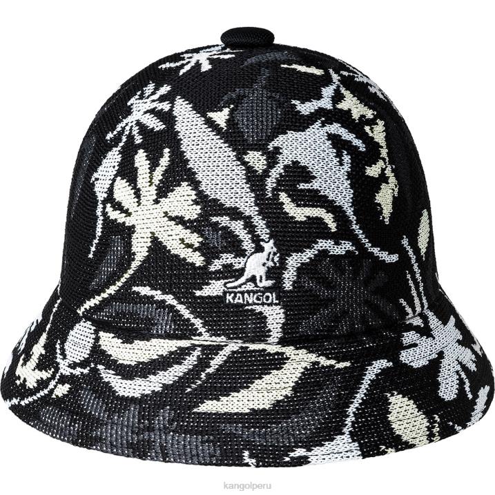 calle floral informal unisexo Kangol accesorios floral negro B4VR487
