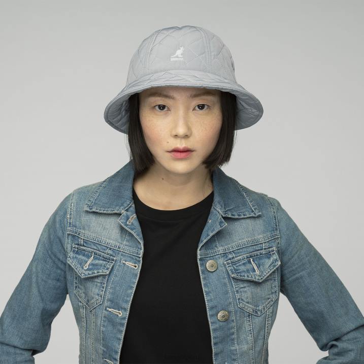 casual acolchado unisexo Kangol accesorios gris claro B4VR687