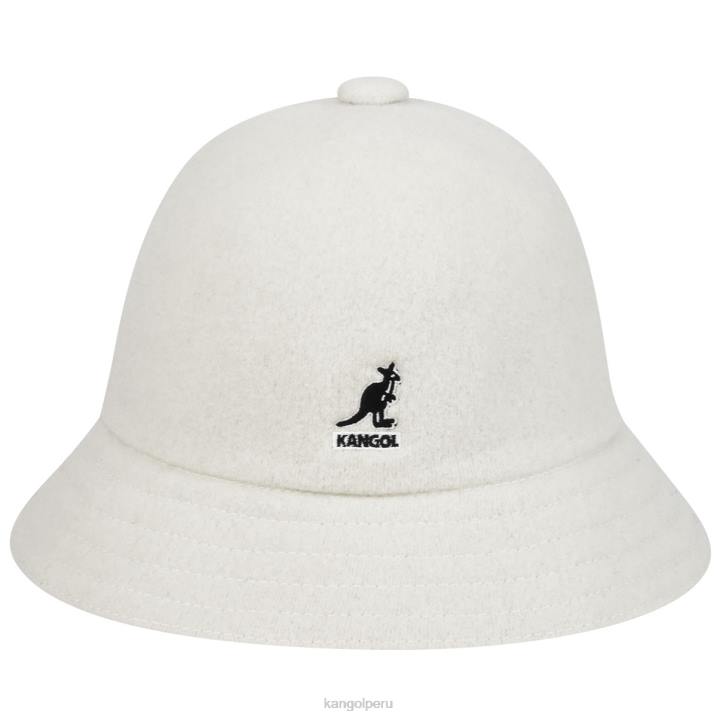 casual de lana unisexo Kangol accesorios blanco B4VR719