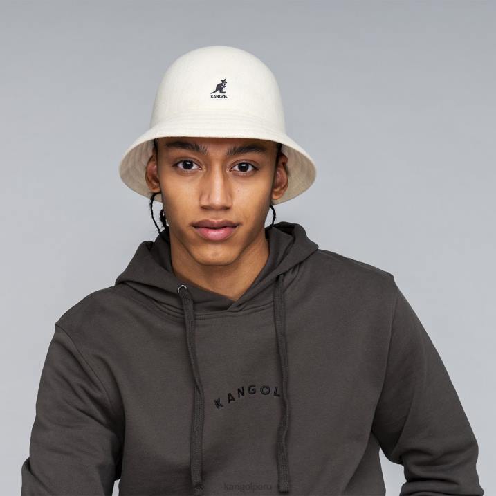 casual de lana unisexo Kangol accesorios blanco B4VR719