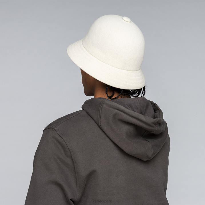 casual de lana unisexo Kangol accesorios blanco B4VR719