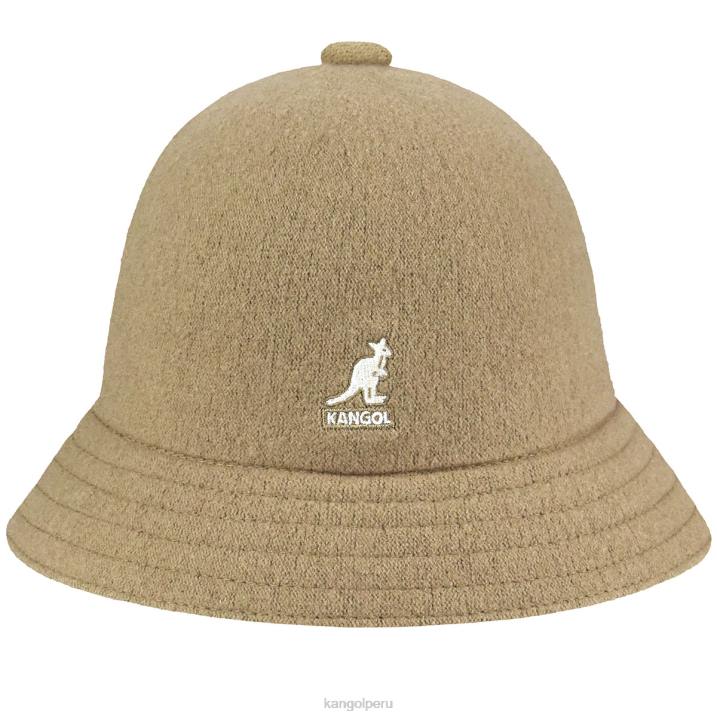 casual de lana unisexo Kangol accesorios camello B4VR715