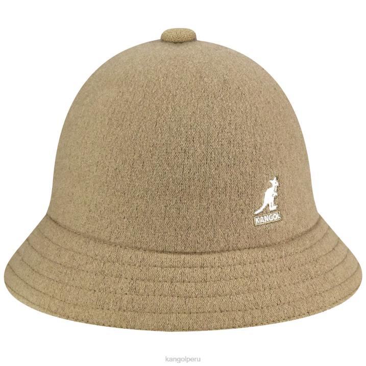 casual de lana unisexo Kangol accesorios camello B4VR715