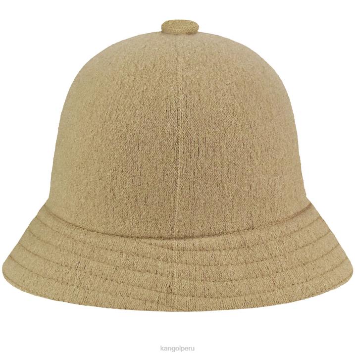 casual de lana unisexo Kangol accesorios camello B4VR715